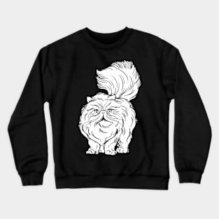 Persian cat - fluffy & beautifull - Gift idea for cat fans Crewneck Sweatshirt